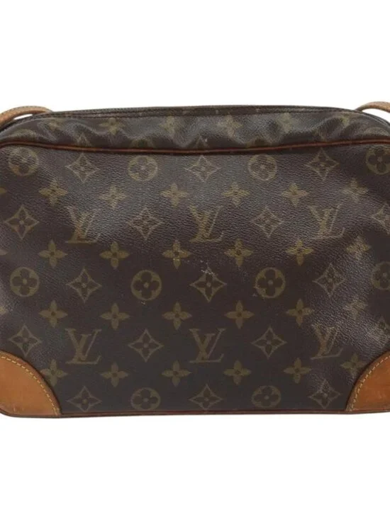Authentic LOUIS VUITTON Monogram Trocadero 27 Shoulder Bag M51274 LV - Picture 9 of 16